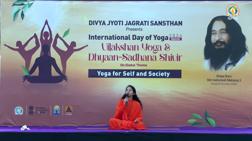 Live International Yoga day Dhaarmi