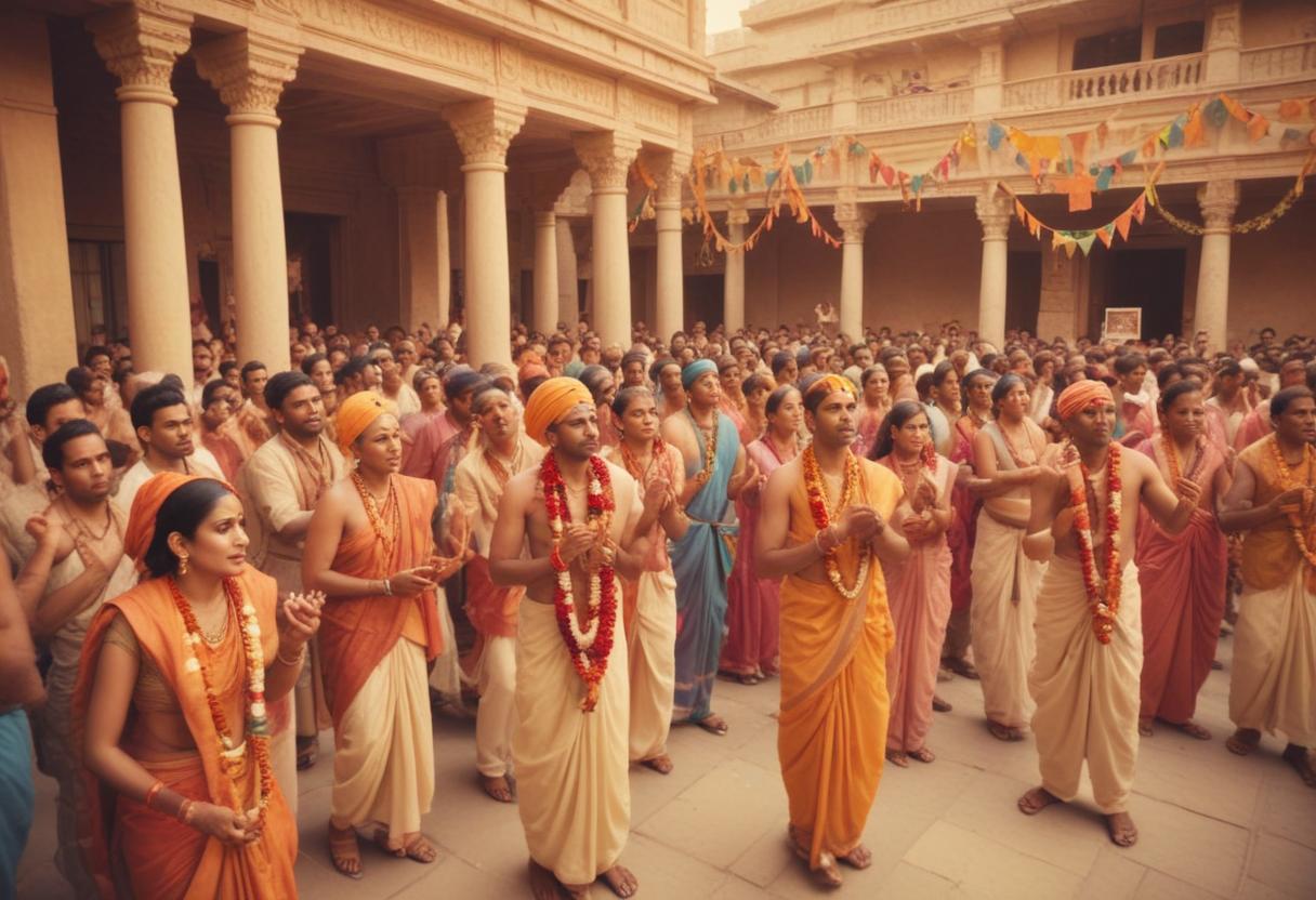 temple celebration dhaarmi