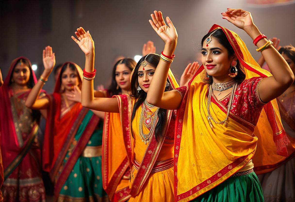 garba dandiya dance