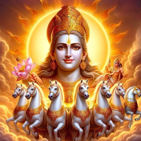 Surya Dev: All in one आरती, रविवार व्रत कथा, पूजा विधि, मंत्र 1 surya dev